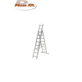 Alu létra 3x8 fokos 150kg KRAUSE