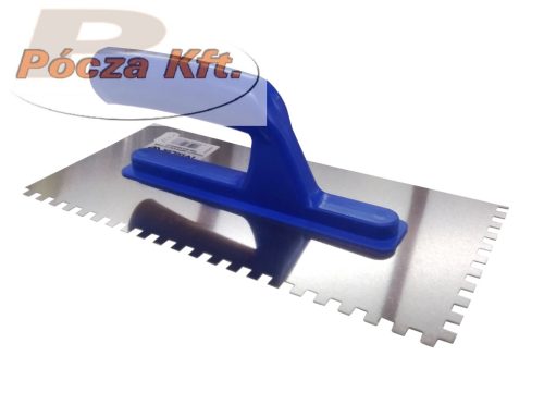 Fogazott simító RM 270x125mm  6mm műanyag nyéllel MALTR