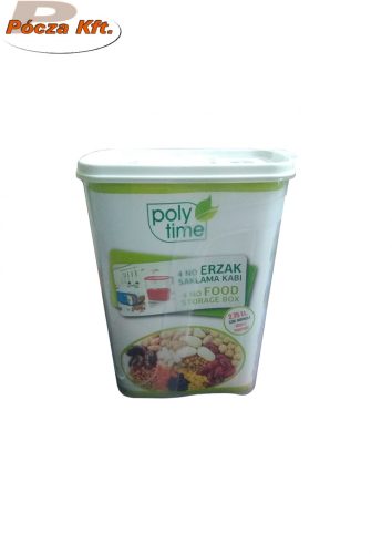 Fűszertartó 2,75L Poly Time