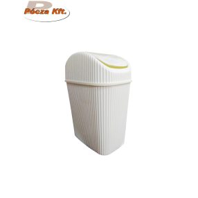 Szemetes billenős műanyag téglalap hasáb 2,5L 15x11cm