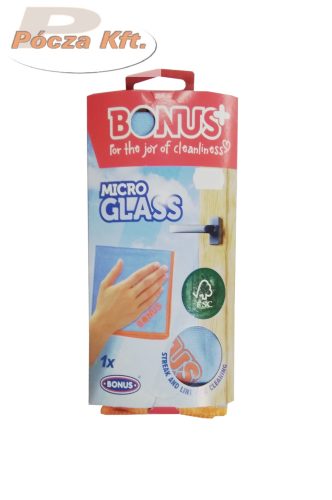 Törlőkendő,Bonus,MikroGlass,üvegre 1db