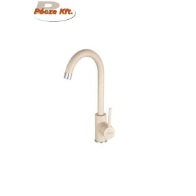   FERRO Zumba homokszín álló mosogató csaptelep flexi kifolyóval