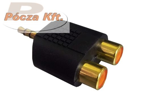 2xRCA adapter stereo 3,5mm