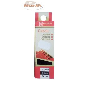 Classic cipőfűző 60cm fekete