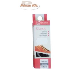 Classic cipőfűző 60cm szürke