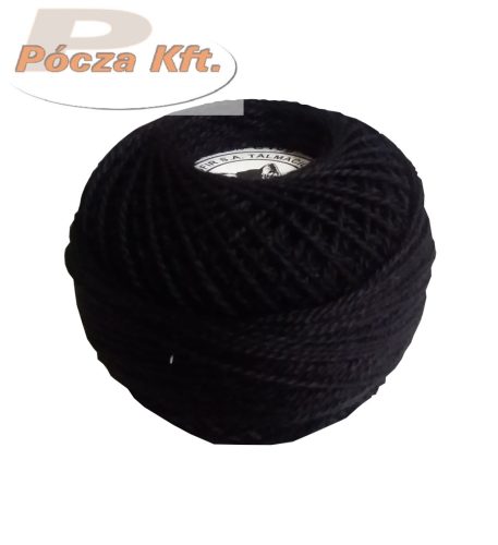 Hímzőfonal 10g fekete cicás 7403