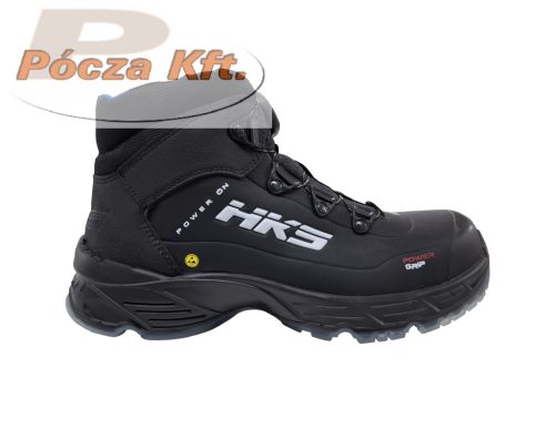 Munkavédelmi bakancs HKS CPO-50 Boa S3 fekete-kék