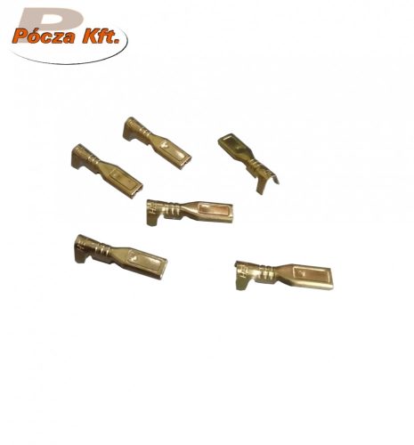 Csúszósaru 0,5x2,8mm szigeteletlen "anya"