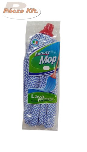 Felmosófej Beauty Mop,kockás,szintetikus