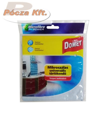 Törlőkendő univerzális mikroszálas Domet 1db-os