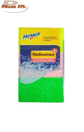 Fürdőszivacs Hewa 3db-os