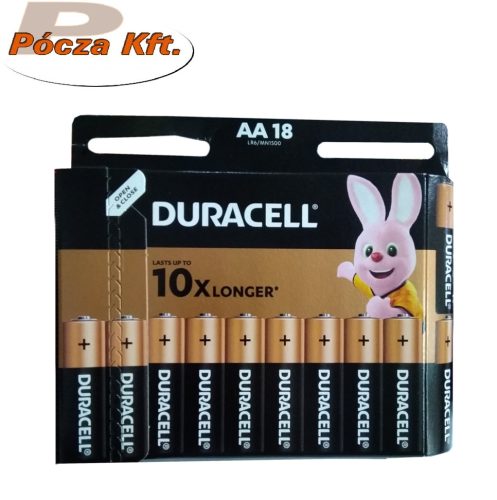 Ceruzaelem Duracell AA 1,5V B18