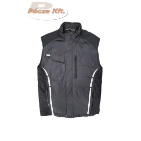 Mellény Sara bélelt Standard Winter szürke-fekete 