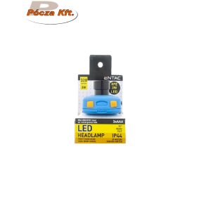 Fejlámpa 320lm 3W Entac kék