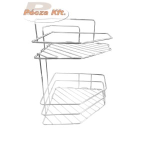 Sarokpolc,2 részes,fém