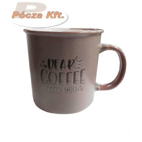 Bögre porcelán Coffee 710ml