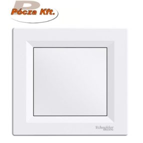 Asfora vakfedél fehér kerettel