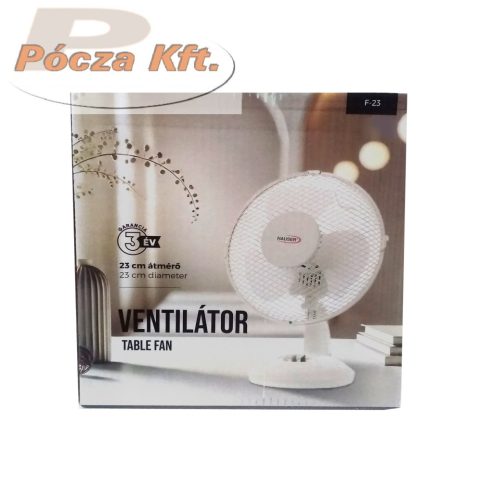 Ventilátor asztali 23cm F-23A