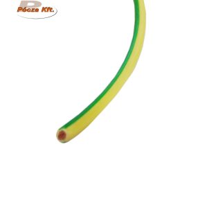 MKh 1,5mm2 rézvezeték hajlékony ZÖLD/SÁRGA