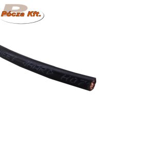 MKh 10mm2 rézvezeték hajlékony FEKETE