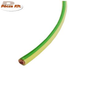 MKh 10mm2 rézvezeték hajlékony ZÖLD/SÁRGA