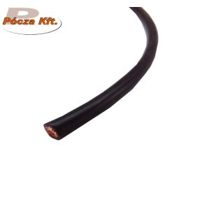 MKh 16mm2 rézvezeték hajlékony FEKETE