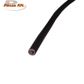 MKh 2,5mm2 rézvezeték hajlékony FEKETE