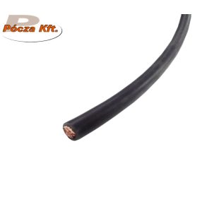 MKh 25mm2 rézvezeték hajlékony FEKETE