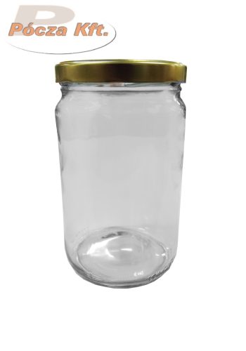 Befőttes üveg 1,7L fém tetővel régi