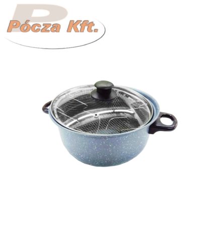 Lábas szett krumplisütő tapadásmentes bevonattal kosárral 24cm 3,5L