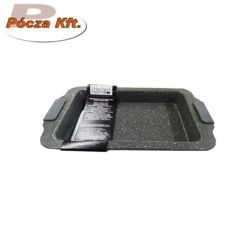 Tepsi 37x23cm Perfect Home tapadásmentes szilikon füllel