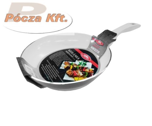 Szeletsütő 24cm nyeles indukciós világos szürke kerámia bevonat  Korona