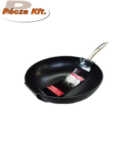 Serpenyő nyeles 28cm WOK öntvény Korona