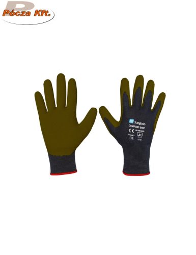 Sungboo comfort grip 10-es bambusz/latex védőkesztyű