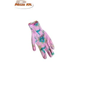 PROC X-Color-PU likla virágos mártott védőkesztyű