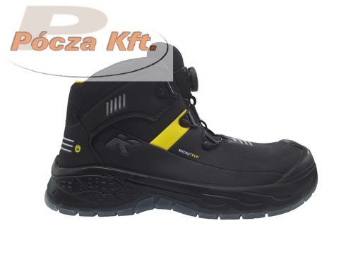 Munkavédelmi bakancs HKS RS275 Boa S3 fekete-sárga