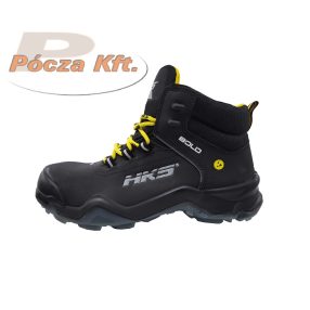 Munkavédelmi bakancs HKS DRIVE 1VTP S3 fekete-sárga