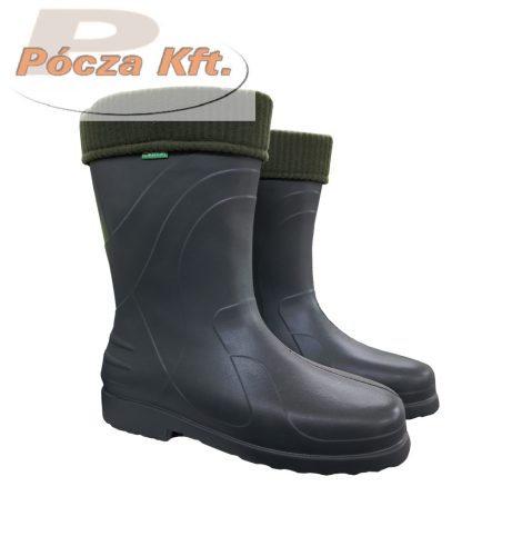 Demar gumicsizma Luna női bélelt zöld 