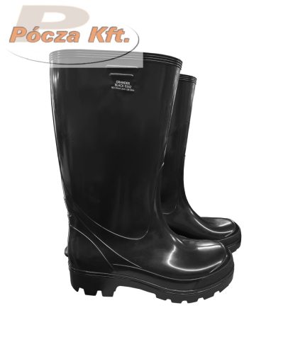 Gumicsizma fekete Grander PVC 40
