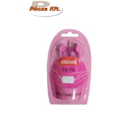 Fülhallgató sztereó EB-98 rózsaszín