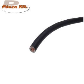 MCu 2,5mm2 vezeték FEKETE