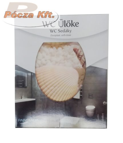 WC ülőke légrúgós KAGYLÓS DUROPLAST