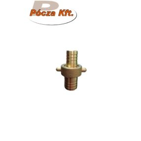 Sr.tömlőösszekötő réz 1"-3/4"