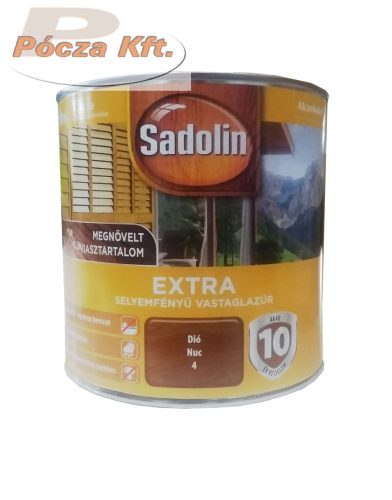 Sadolin Extra vastaglazúr 2,5L Dió