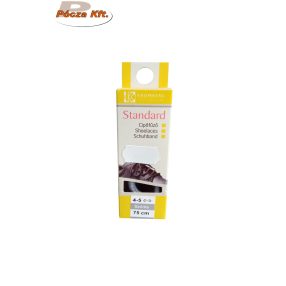 Standard cipőfűző 75cm drapp