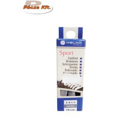 Sport cipőfűző 75cm szürke