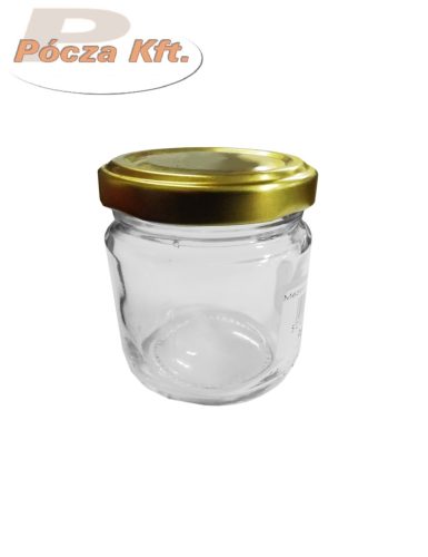 Mézes üveg 106ml henger