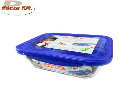 Jénai Pyrex sütőtál fedeles 24x18x6cm 3,3L