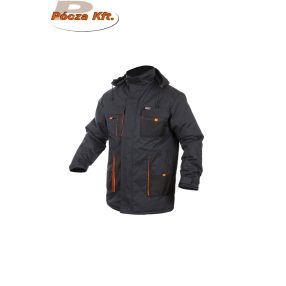 Sara King XLS-es kabát szürke-narancs munkavédelmi