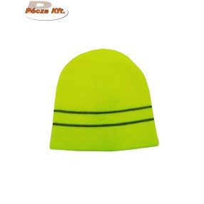 Sapka kötött jólláthatósági sárga Sara Drogowiec